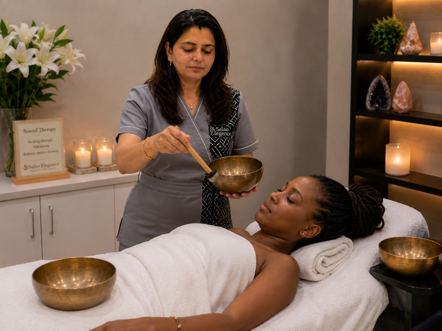 Sound therapy Reiki relaxation service